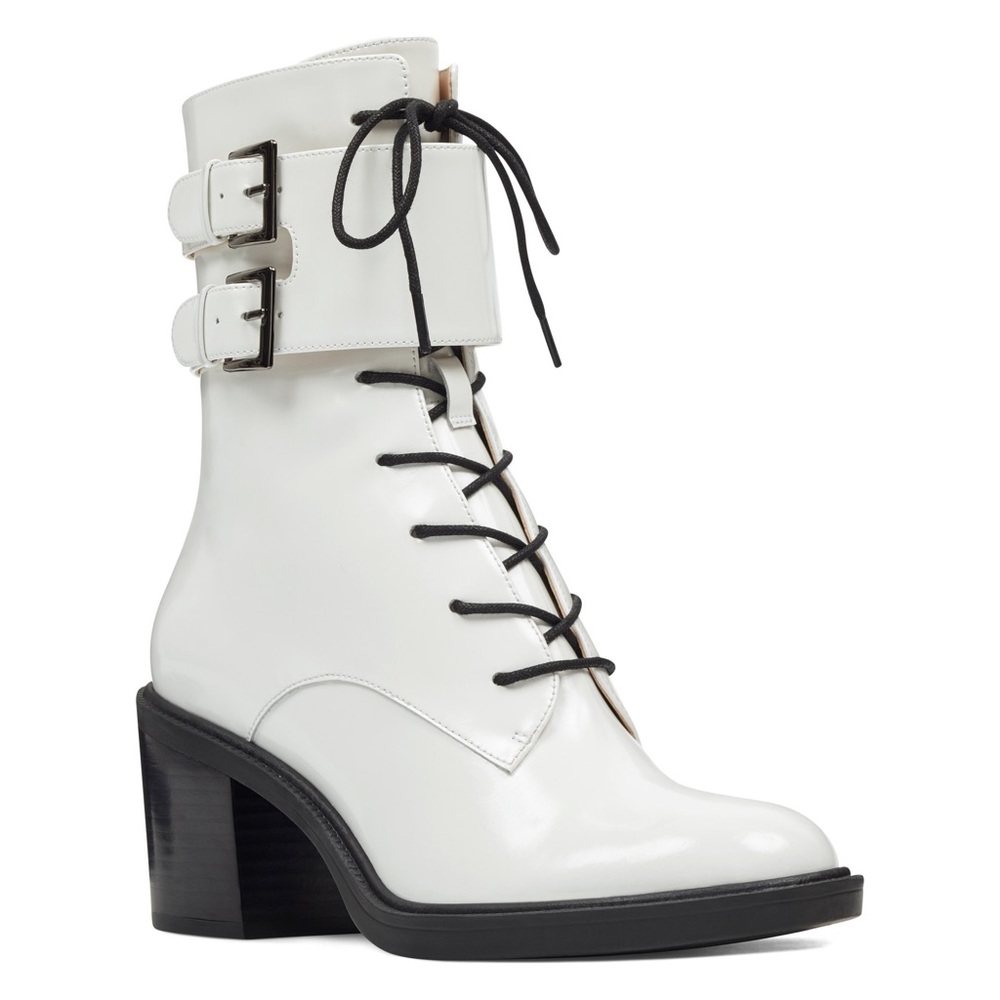 Nine West Fynndelle Lace Up Booties